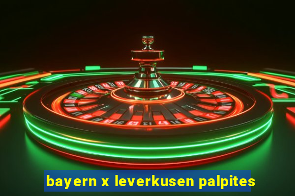 bayern x leverkusen palpites